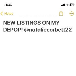 Go check out my depop! @nataliecorbet22